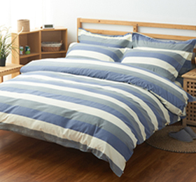 纯棉春秋冬特价格子四件套